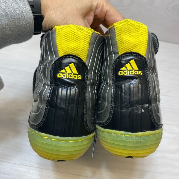 Rare Adidas Tyrint 08 Wrestling Shoes Men\'s Size 10 Gray Comfort Lace Up main image 5